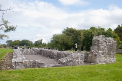 Ruins of St Brigids Nunnery at Cemetery