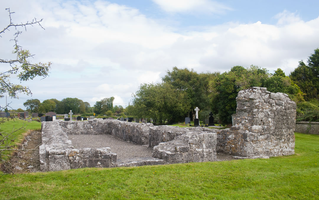 Ruins of St Brigids Nunnery at Cemetery